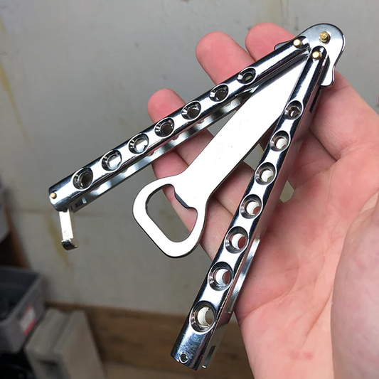 Silver Butterfly Bottle Opener