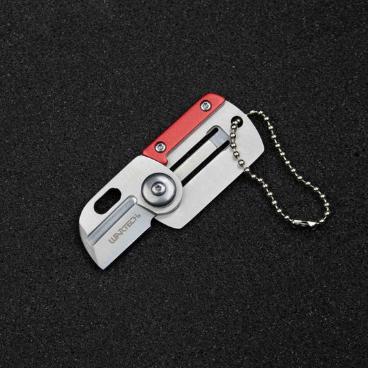 Mini Folding Knife Keychain (Multiple Colors)