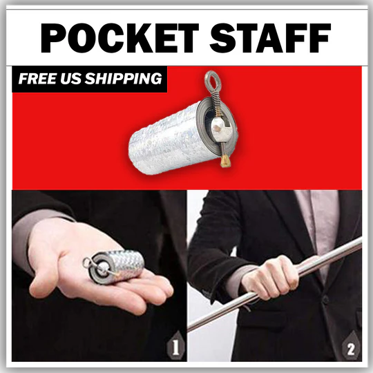 Pocket Staff - Martial Arts Metal Bo-Staff